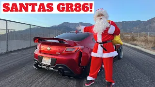 INTRODUCING SANTAS NEW SLEIGH! A WIDEBODY GR86/BRZ!