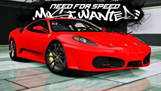 NFS MW | 2007 Ferrari | F430 Scuderia | 454𝘬𝘮/𝘩 | [4Kᵁᴴᴰ60ᶠᵖˢ]