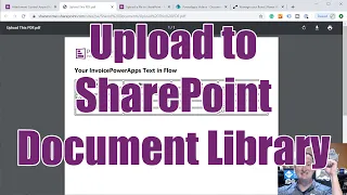 PowerApps upload file to SharePoint document library