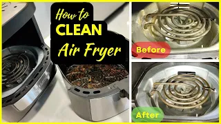 🌟Discover How to Clean Your Air Fryer Like a Pro🌟 → SMELLY  DIRTY  NEW  Watch THIS!