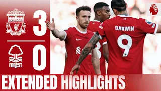 EXTENDED HIGHLIGHTS: Jota, Nunez & Salah goals at Anfield | Liverpool 3-0 Nottingham Forest