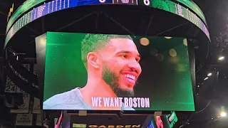 Boston Celtics Eastern Conference Finals Game 1 vs Indiana Pacers TD Garden Hype Video