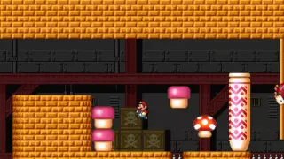 Super Mario Bros. X (SMBX) Custom Level - Biggest Doki Panic