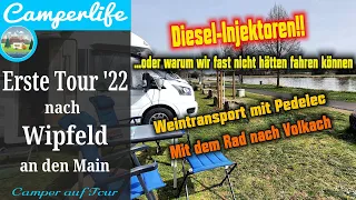 Mit dem WoMo 🚐 in der Osterwoche nach Wipfeld | Sonnenschein & Gute Laune 😀 Endlich gehts wieder los