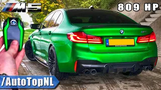 809HP BMW M5 F90 | SK Performance | REVIEW POV on AUTOBAHN (NO SPEED LIMIT) by AutoTopNL