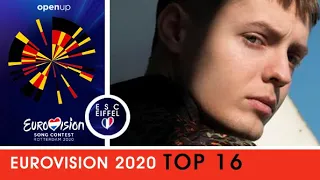 EUROVISION 2020 | TOP 16 (+ Germany)