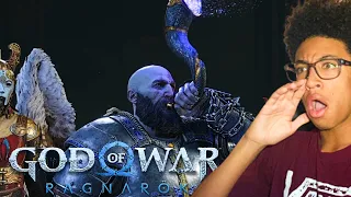 General Kratos Blows Gjallarhorn and Unites the Nine Realms Scene REACTION - God of War 5 Ragnarok