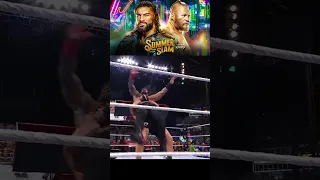 WWE Brock Lesnar vs Roman Reigns - Undisputed WWE Universal Title Last Man Standing | SummerSlam