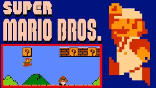 Super Mario Bros. (FC · Famicom / NES) original version | world 1-1 thru 8-4 session for 1 Player 🎮