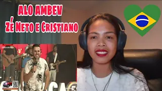 ALO AMBEV - Zé Neto e Cristiano - LIVE Sunset | REACTION