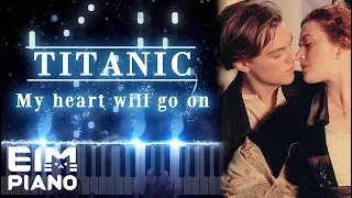 【TITANIC】 My heart will go on | Piano Cover