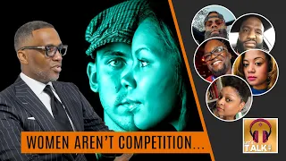 Kevin Samuels says MEN OF OTHER RACES DON'T  LOOK AT WOMEN AS COMPETITION | Lapeef "Let's Talk"