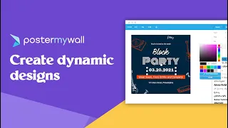 Create Dynamic Designs For Effortless Promotion | PosterMyWall Live Class
