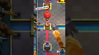 Clash Royale Satisfying Rocket Moments #clashroyale #shorts