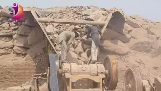 ASMR Rock Quarry Crushing Operations⚒️🪨⚒️|Impact Crusher Working|🔨💥🔨Primary Jaw Crusher in action.