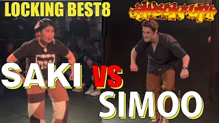 SAKI  vs SIMOO│BEST8│Hook up LOCKING