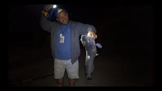 FIRST TIME Aqueduct fishing! LARGE BLUE AND CHANNEL CATFISH!