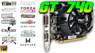 NVIDIA GT 740 | Test in GTA 5, Forza H4, Escape from Tarkov, Far Cry 5, Enlisted etc.