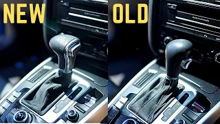 How To Remove & Refit face lift Stronic shift knob Audi B8 S4