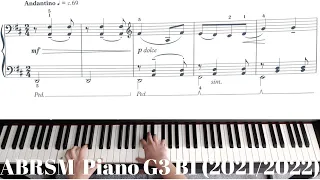 ABRSM 2021-2022 piano Grade 3 B1: Salute d'amour (Love's Greeting)