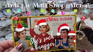 GIVE VINTAGE FOR CHRISTMAS! | Antique Mall Shop-A-Long