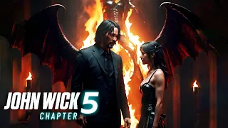 JOHN WICK Chapter 5 Teaser (2024) With Keanu Reeves & Natalia Tena