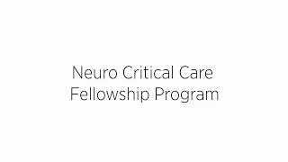 Neuro Critical Care Fellowship Program – University of Maryland Medical Center