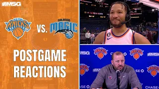 Knicks Reflect On 4th Quarter Comeback Win Over Magic | New York Knicks