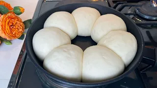 A new way to bake bread! We don't buy bread anymore! Incredibly tasty and easy!