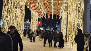 Новый год в Новосибирске. 2022-2023 | Площадь Ленина | Самый красивый место в Новосибирске.