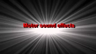 Motorbike sound effect on track - free to use!