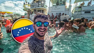 Visitando la PLAYA PARA MILLONARIOS en VENEZUELA 🇻🇪 | ¡Vacaciones de Lujo!