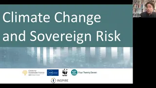 Climate Change and Sovereign Risk: Launch Event