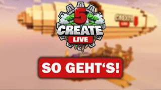 So funktioniert CREATE LIVE 5 [Installation/Teams/Start]