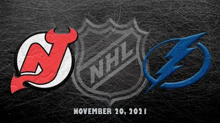 NHL Devils vs Lightning | Nov.20, 2021