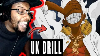 Gear 5 Luffy UK Drill (One Piece) Kaido Diss ''Drums Of Liberation'' DB Reaction