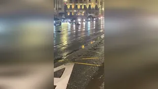 Водитель насмерть сбил человека на пешеходном переходе в центре Петербурга