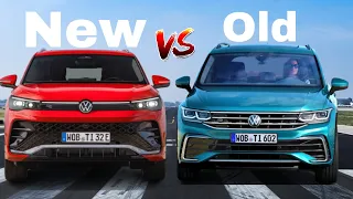 2024 Volkswagen Tiguan vs Volkswagen Tiguan - New vs Old - Side by Side Comparison