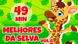 Melhores da Selva com a Giramille Vol. 6 - Giramille 49 min | Desenho Animado Musical
