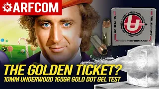 Could This Be The Golden Ticket? Ludicrously Fast 10mm Underwood 165gr Gold Dot 10.25” BBL Gel Test