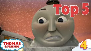 Thomas & Friends UK | Top 5 Silliest Expressions! | Best of Thomas Highlights | Kids Cartoon