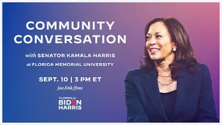 Kamala Harris hosts a community conversation with Black Florida leaders
