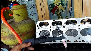 pay attention to this method of welding the cylinder head, tig welding settings ac dc