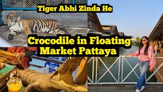 ଭାସମାନ ବଜାର, Tiger Park Pattaya, Floating Market in Pattaya Thailand, Tourist Places in Thailand