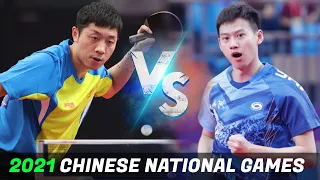 Xu Xin vs Zhou Yu | MS 1/8 | 2021 Chinese National Games