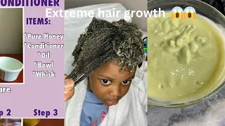 Extreme Deep Conditioning Hair Mask For Fast Hair Growth|protein treatment for damaged hair|Natural