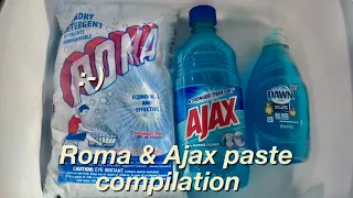 Roma & Ajax paste | Sponge ASMR