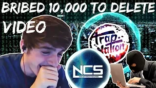 Trap Nation Offers Me 10,000$ Bribe to Delete Video Exposing him.