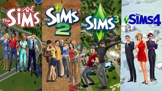 All Trailers From The Sims 1 To Sims 4 (2000-2020)