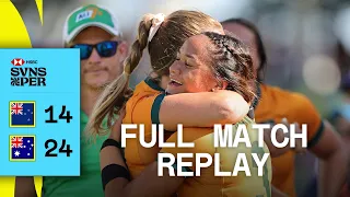 Australia edge epic! | New Zealand v Australia | Full Match Replay | Perth HSBC SVNS